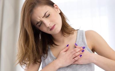 Нарушение ритма сердца, болевой синдром в грудной клетке